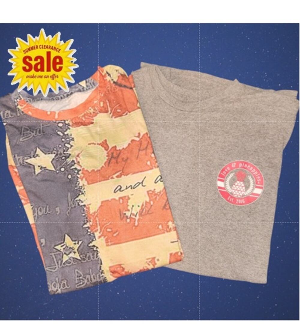 Men's Patriotic T-Shirt Size L  SUMMER CLEARANCE SALE - MAKE ME AN OFFER!